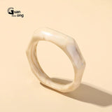 Designer Charms Bangle Bracelets for Women Large Irregular Geometric Bangles