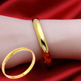 Pure Silver Bangles For Women - Smooth Round Bangle & Bracelet