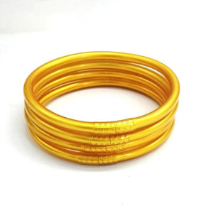 Buddhist Temple Rush Bracelet Multicolor Silicone Tube Wristband