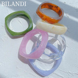 Bilandi Women Jewelry Resin Bangles Bracelet Vintage Pretty Bangles for Women