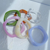 Bilandi Women Jewelry Resin Bangles Bracelet Vintage Pretty Bangles for Women