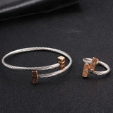 Stainless Steel Chain Link Charm Bracelets for Women
