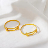 2Pcs Animal Bangle for Small Baby Adjustable Bracelet Lovely MY88