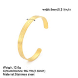 Skyrim Floral Pattern Cuff Bracelet Stainless Steel Bangle