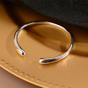 Mewanry Bracelet for Women Irregular Smooth Jewelry