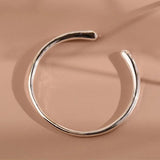 Mewanry Bracelet for Women Irregular Smooth Jewelry