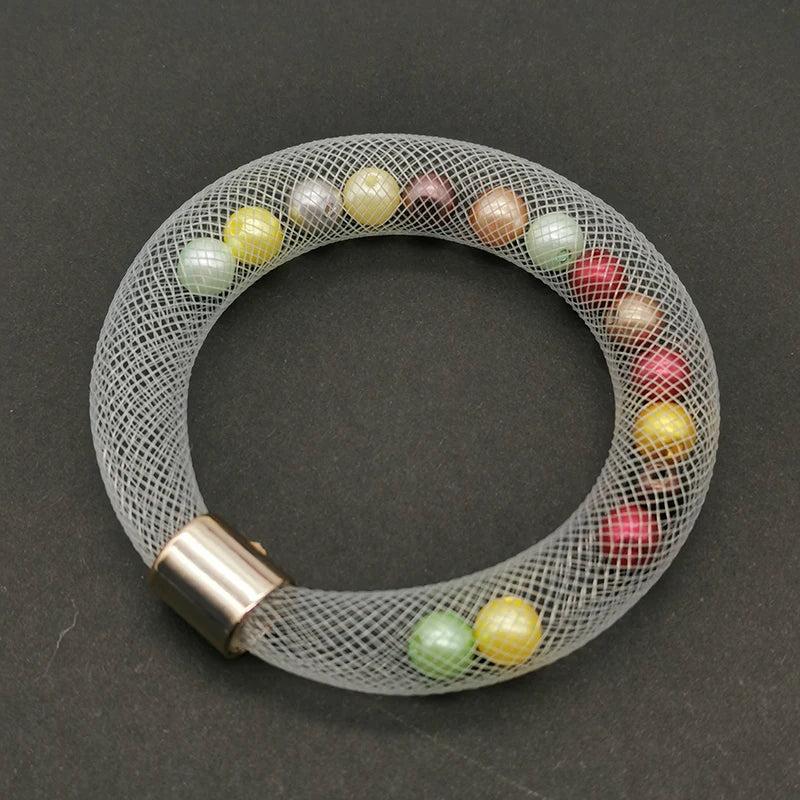 Ethnic Mesh Chain Bracelet for Women - Party Gift
