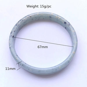 European American Acrylic Resin Bangles Women Bracelet Wrist Jewelry