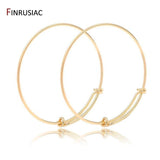 Hot Plated Adjustable Bangle For Women Bracelet
