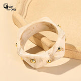 Colorful Geometric Charms Bangle Bracelet for Women Indian Cuff Bangles