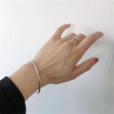 Geometric Bracelet Ring Chain Party Jewelry for Men and Women