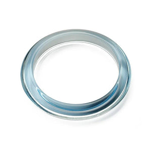 Japanese Multi-color Clear Acrylic Resin Bangles for Women Girls Green Bracelet