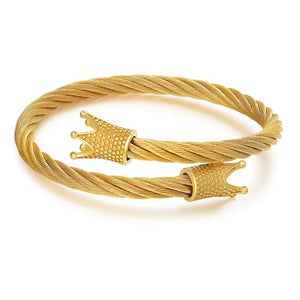 Sporty Charm Bracelet Stainless Steel