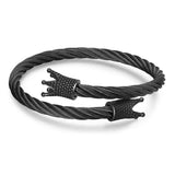 Sporty Charm Bracelet Stainless Steel