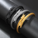 Sporty Charm Bracelet Stainless Steel