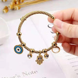 Hand of Fatima Bracelets for Women - Demon Eye Jewelry