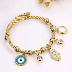 Hand of Fatima Bracelets for Women - Demon Eye Jewelry