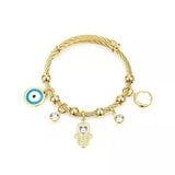 Hand of Fatima Bracelets for Women - Demon Eye Jewelry