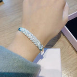 Mewanry Peacock Bracelet for Women Charming Opening Temperament Trends Jewelry