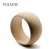 Round Natural Wooden Bangles Wood Bracelet Jewelry Large Bangles Wood Bracelets