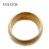 Round Natural Wooden Bangles Wood Bracelet Jewelry Large Bangles Wood Bracelets
