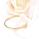 Adjustable Wrist Cuff Bracelet Charm Bangle for Women