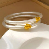 Silicone Bracelet Bangles Hot Matte Bangles for Women