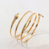 Snake Shape Arm Cuff Bridal Bikini Dance Jewelry