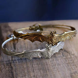 Vintage Gothic Bat Bracelet for Women, Personalized Temperament Jewelry