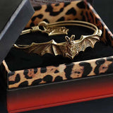Vintage Gothic Bat Bracelet for Women, Personalized Temperament Jewelry