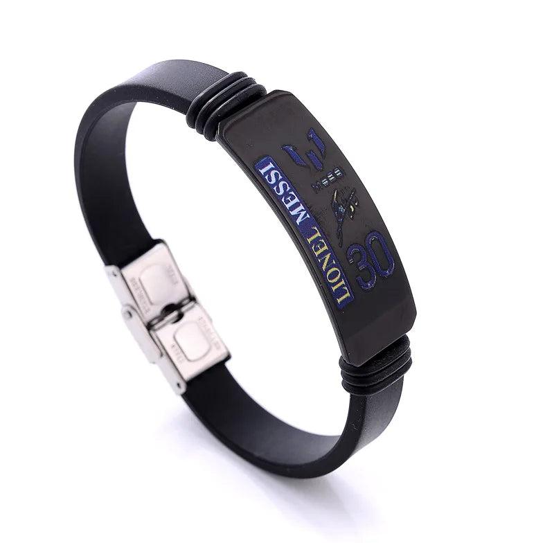 Ronaldo Messi Colour Bracelet Stainless Steel Adjustable Waistband