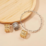 Adjustable Magnetic Therapy Magic Bracelet Ring Crystal Rhinestone Jewelry