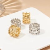 Adjustable Magnetic Therapy Magic Bracelet Ring Crystal Rhinestone Jewelry