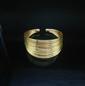 Copper Wire Braided Bracelet Multi-Layer Metal Accessories