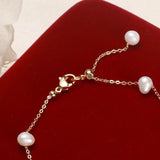 Natural Freshwater Pearl Bracelet Jewelry for Women Girls