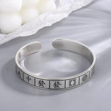Mahjong Transfer Bracelet Silver Plated Jewelry TYB124