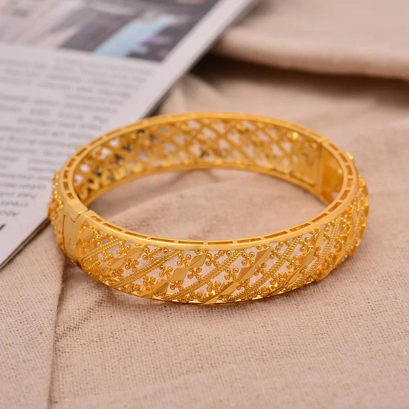 Ethnic Jewelry Bracelet Bangles for Women - Dubai Ethiopian Style
