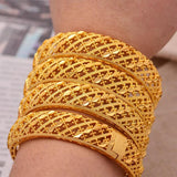 Ethnic Jewelry Bracelet Bangles for Women - Dubai Ethiopian Style