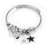 Star Tower bracelet pendant charm for DIY women jewelry