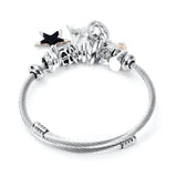 Star Tower bracelet pendant charm for DIY women jewelry