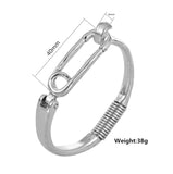 Anslow Paper Clip Charm Bracelet for Women - Friendship Gift