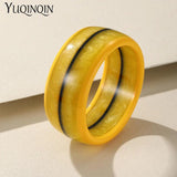 Colorful Acrylic Cuff Bangles Geometric Retro Bracelets Charm Jewelry