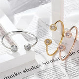 Stainless Steel Cuff Bracelets for Women Gift