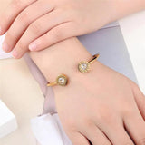 Stainless Steel Cuff Bracelets for Women Gift
