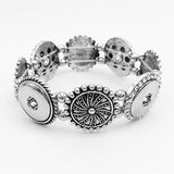 XH668 Snap Button Bracelet Ginger Snap Jewelry Charm Bangles DIY