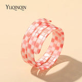 Colorful Designer Charms Adjustable Bangle Bracelets for Women