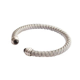 Golden Stainless Steel Wire Bangles for Women SZ-QCH-000