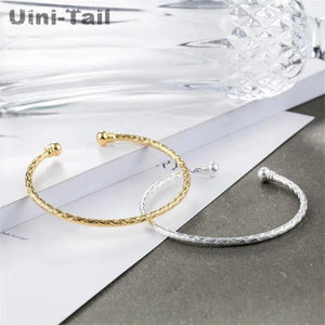 Uini-Tail hot 925 Tibetan silver adjustable ladies bracelet GN989