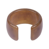 Vintage Resin Cuff Bracelet for Women, Colorful Acrylic Wide Open Bangle