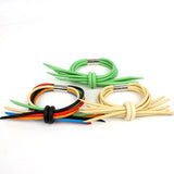 Gothic Multilayer Rubber Bracelet Rope Chain Jewelry